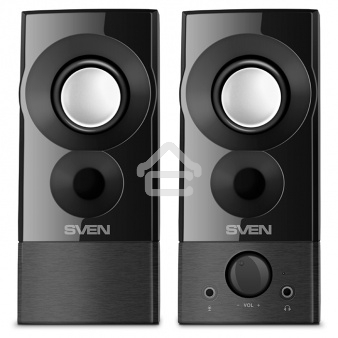 Колонки Sven 357, черный (6 Вт, питание USB)