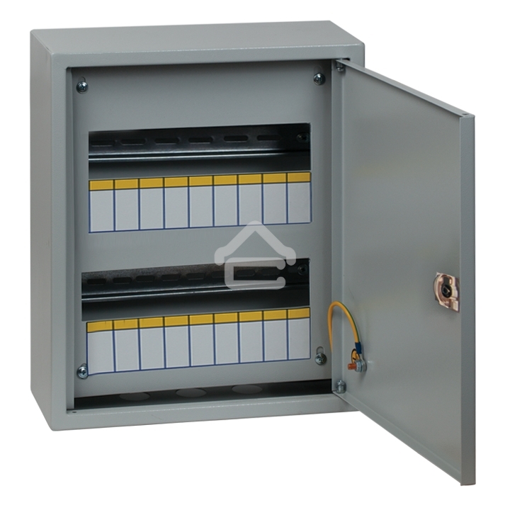 Щит распред. EKF mb21-18n навесной ЩРН-18 пласт. замок (350х300х120) IP31 EKF PROxima