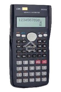Калькулятор научный Deli ED82MS темно-синий 10+2-разр.