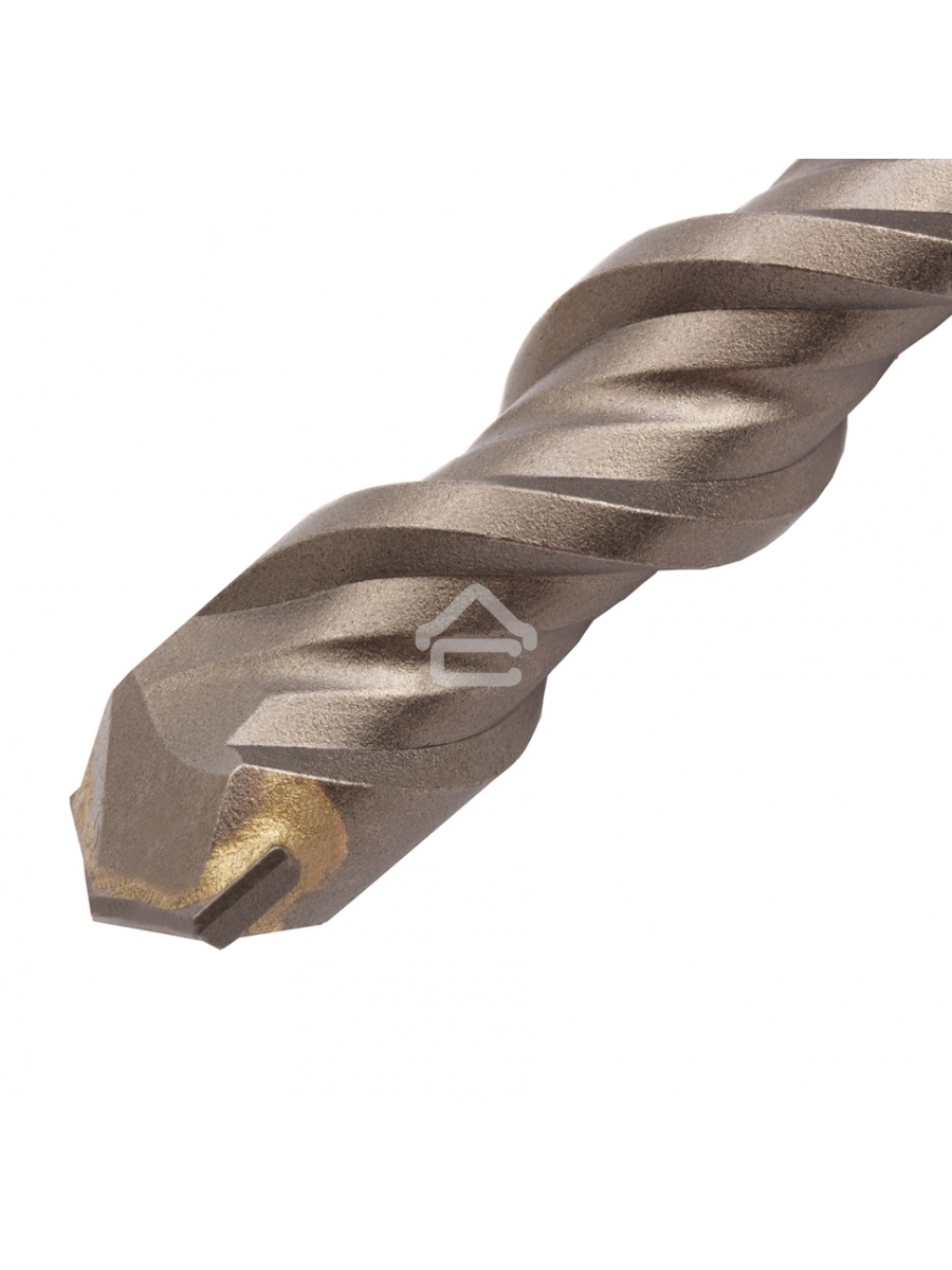 Бур по бетону, двойная спираль, Cobalt W-tip, 18x260 мм, SDS PLUS Denzel