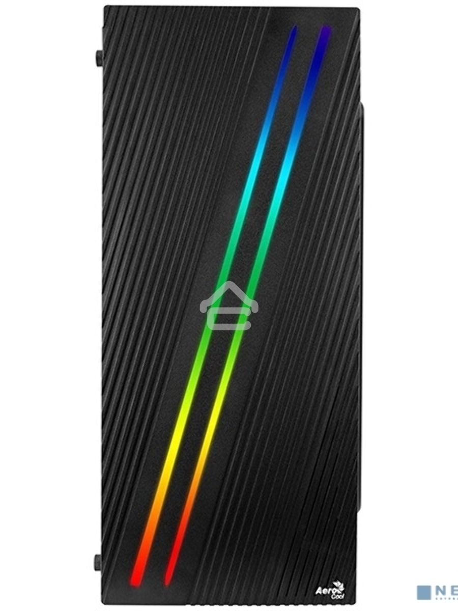 Компьютерный корпус Aerocool  / Formula Streak-A-BK-v1 черный без БП ATX 1x80mm 2xUSB2.0 1xUSB3.0 audio