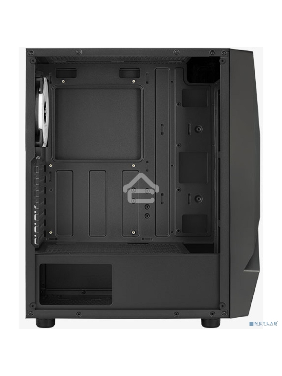 Компьютерный корпус MidiTower Aerocool / Formula SCAPE-G-BK-v2 ATX Black 2x140mm FRGB fan + 1*120mm FRGB fan (4711099471546)