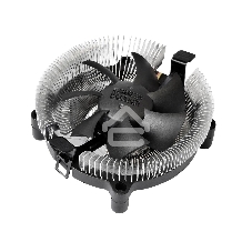 Кулер для процессора PCCooler E80 (65W, 3-pin, 42mm, Al/Cu, -mm, 1x80мм, 29.61CFM, 22dBA, 2000RPM, S: 1851/1700/1200/115X, AM5/AM4, silver, black)