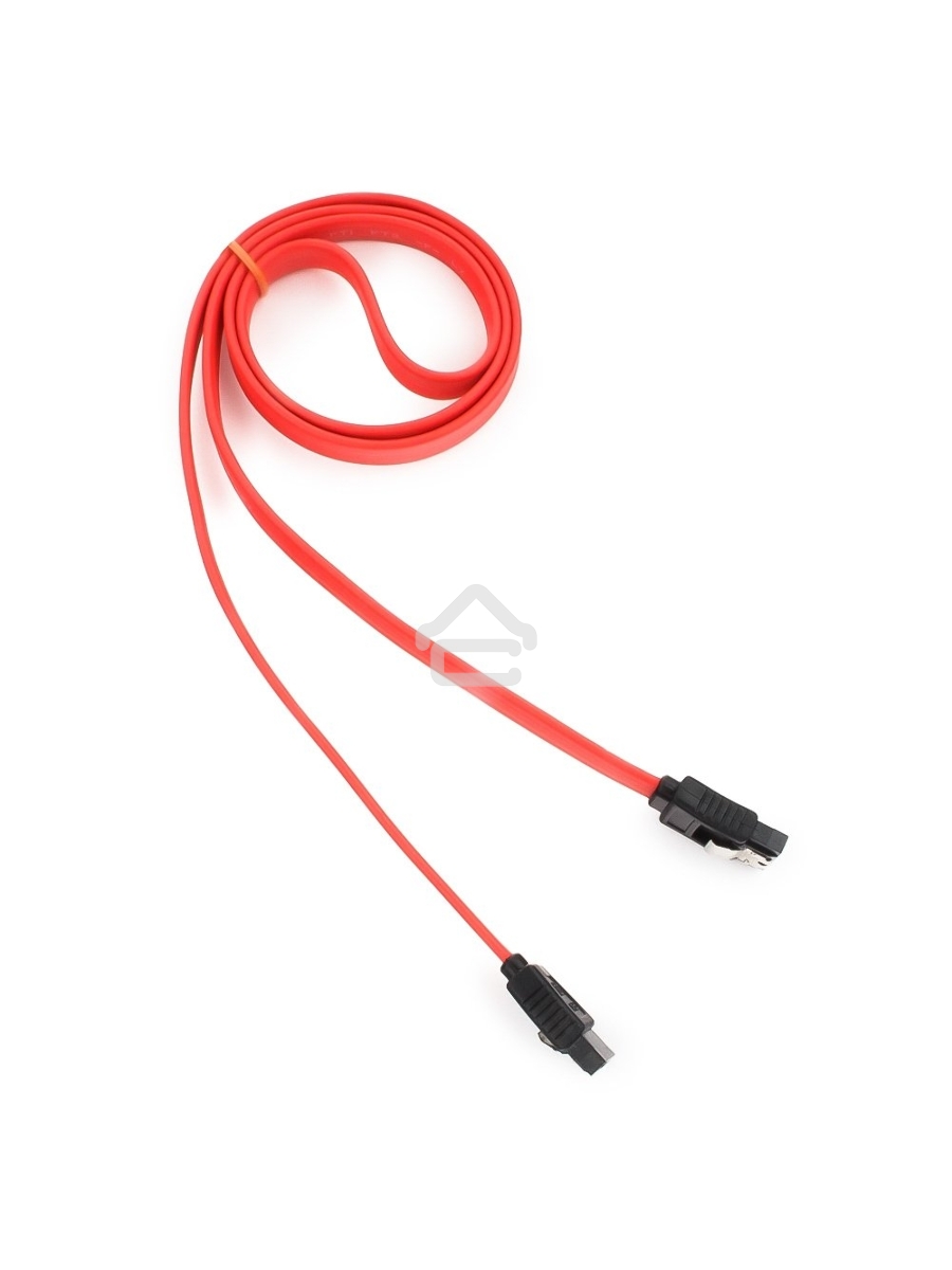 Кабель интерфейсный SATAIII Cablexpert CC-SATAM-DATA-0.8M, 80см, 7pin/7pin, защелка, пакет