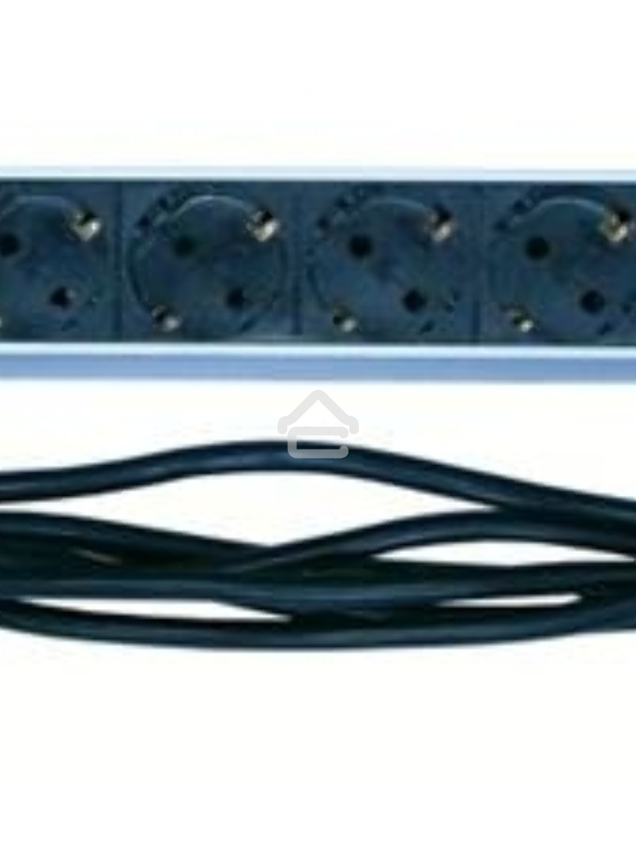 Блок розеток 19 (8шт)PDU с LED выкл.алюм.профиль 1U шнур 2м вилка DIN49440 (нем.станд.)  PH12-8D1  ITK