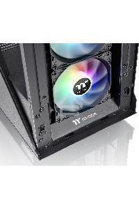 Компьютерный корпус Thermaltake V350 TG ARGB AIR черный без БП ATX 2x120mm 2x140mm 2xUSB2.0 1xUSB3.0 audio bott PSU