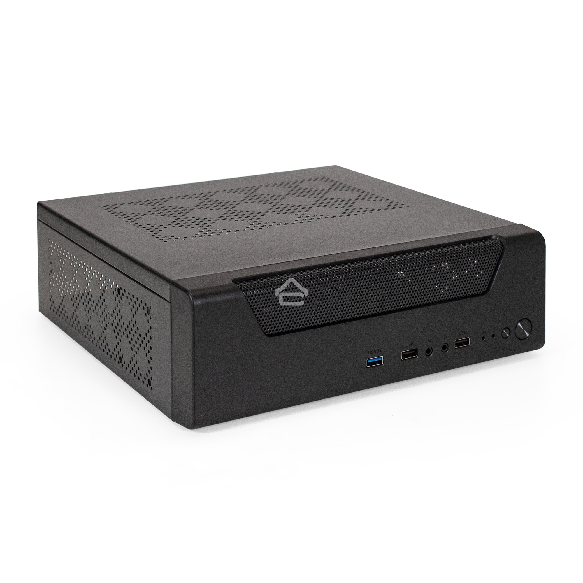 Компьютерный корпус Desktop ExeGate FL-102-TPS300 (mini-ITX, БП TPS300 с вент. 8см, 2*USB + 1*USB 3.0, аудио, черный)