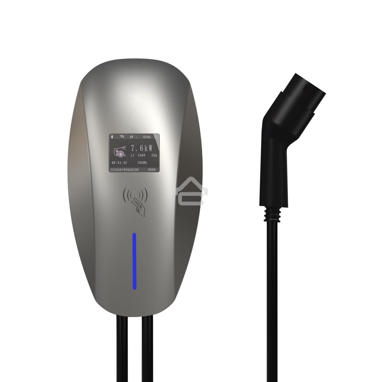 Зарядная станция S'OK 22kW WIFI APP OCPP1.6J RFID Type2 (SHM10332TP222KW-5)