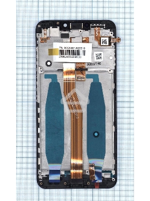 Дисплей для Asus ZenFone 4 Max ZC554KL черный с рамкой
