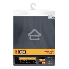 Брюки профессиональные рабочие Denzel 65% полиэстер 35% хлопок, XXXL