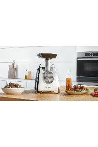 Мясорубка Bosch MFW67440 2000Вт черный/серебристый