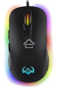 Мышь проводная SVEN RX-G820 черный, 4800 dpi, USB, кнопки - 6