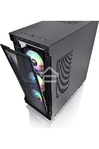 Компьютерный корпус Thermaltake V350 TG ARGB AIR черный без БП ATX 2x120mm 2x140mm 2xUSB2.0 1xUSB3.0 audio bott PSU