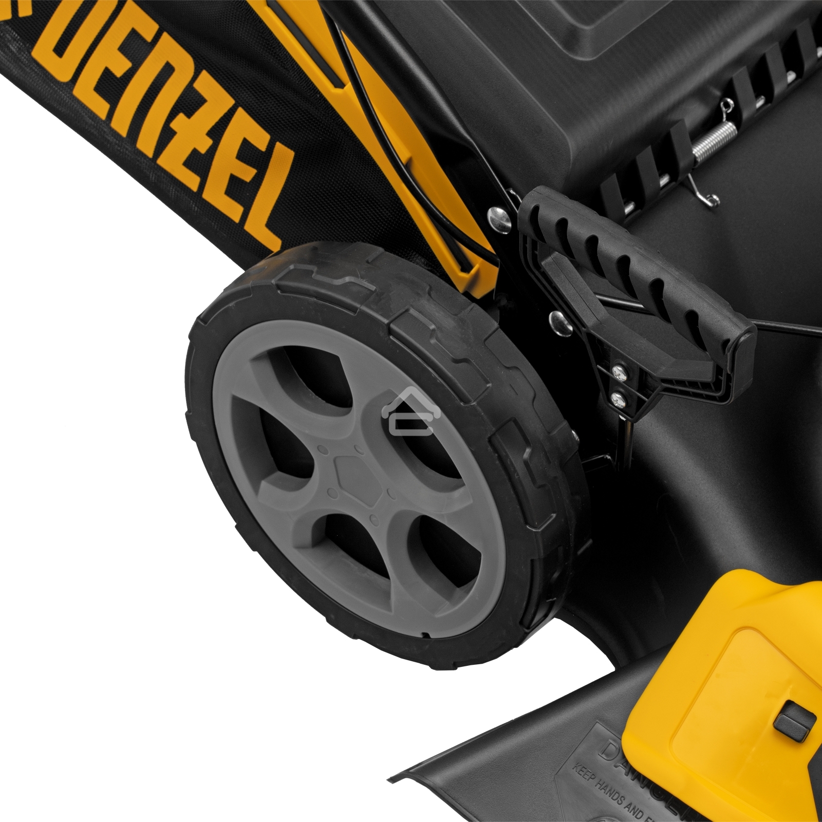 Газонокосилка бензиновая Denzel GLR-460SP-ZS, 149 см3, ширина 46 см, привод, травосборник 65 л