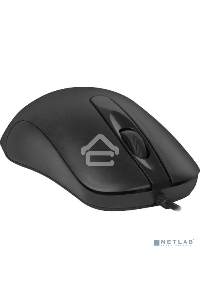 Мышь проводная Defender Classic MB-230 черный, 1600 dpi, USB, кнопки - 4