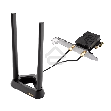 Сетевой адаптер Wi-Fi + Bluetooth Asus PCE-BE92BT BE9400 PCI Express (ант.внеш.несъем.) 2ант.
