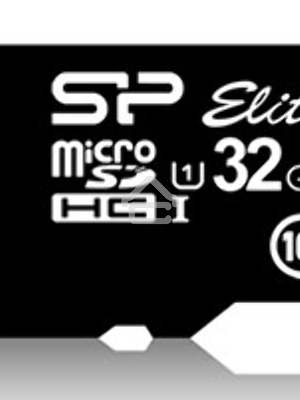 Флеш карта microSDHC 32Gb Class10 Silicon Power SP032GBSTHBU1V10-SP + adapter