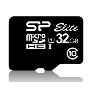 Флеш карта microSDHC 32Gb Class10 Silicon Power SP032GBSTHBU1V10-SP + adapter