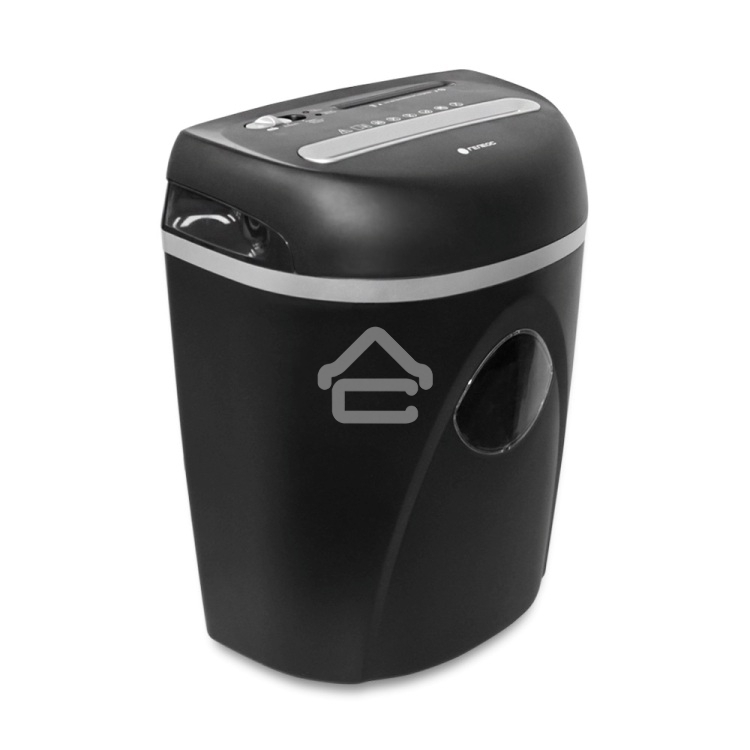 Шредер ГЕЛЕОС Уничтожитель документов УП23-4 DIN P-4 (4 ур-нь секр.), фрагмент 3,9х35мм, 14-16 лист (70г/м2), CD/пл.карты/скрепки/скобы, 23 л.