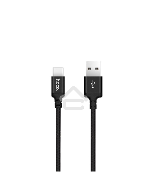 Кабель HOCO X14 USB 2.0, AM/Type-C M, черный, 1м