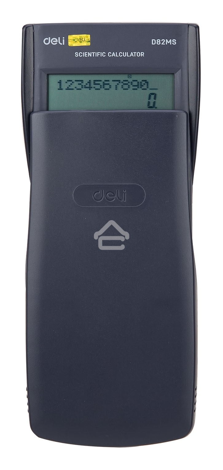 Калькулятор научный Deli ED82MS темно-синий 10+2-разр.
