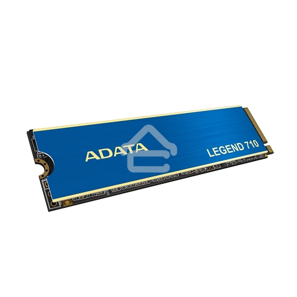 Накопитель SSD ADATA LEGEND 710, 512Gb, PCIe 3.0 x4, M.2 2280, NVMe, R/W 2400/1600, с радиатором