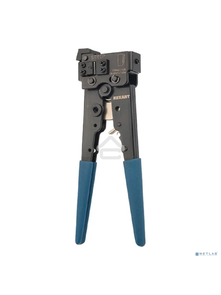 Кримпер Rexant HT-808 PROFI для обжима торцевой 8P8C
