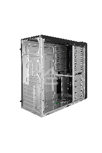 Компьютерный корпус Miditower Exegate UN-604 Black, ATX, <без БП> 2*USB+2*USB3.0, Audio