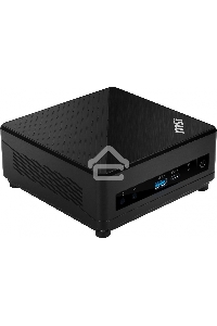 Неттоп/платформа MSI Cubi 5 12M-067BRU i5 1235U (1.3) Iris Xe noOS GbitEth WiFi BT 65W черный (936-B0A811-067)