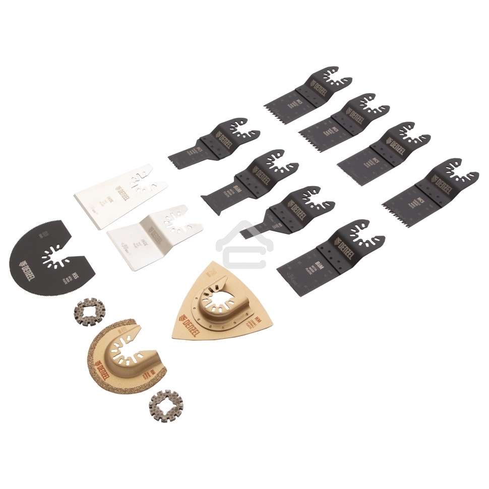 Набор насадок для МФИ Denzel универсальный, 15 шт.