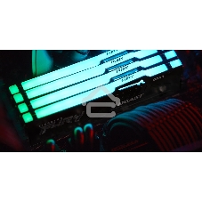 Оперативная память Kingston Fury Beast, DDR5, 16Gb (1x16Gb), 6000MHz, CL30, DIMM, с радиатором, RGB, черный