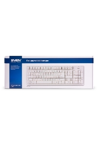 Клавиатура SVEN Standard 301 USB белая
