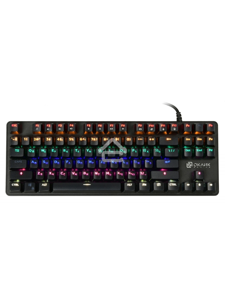Клавиатура Oklick 969G SHOTGUN проводная, USB, черный