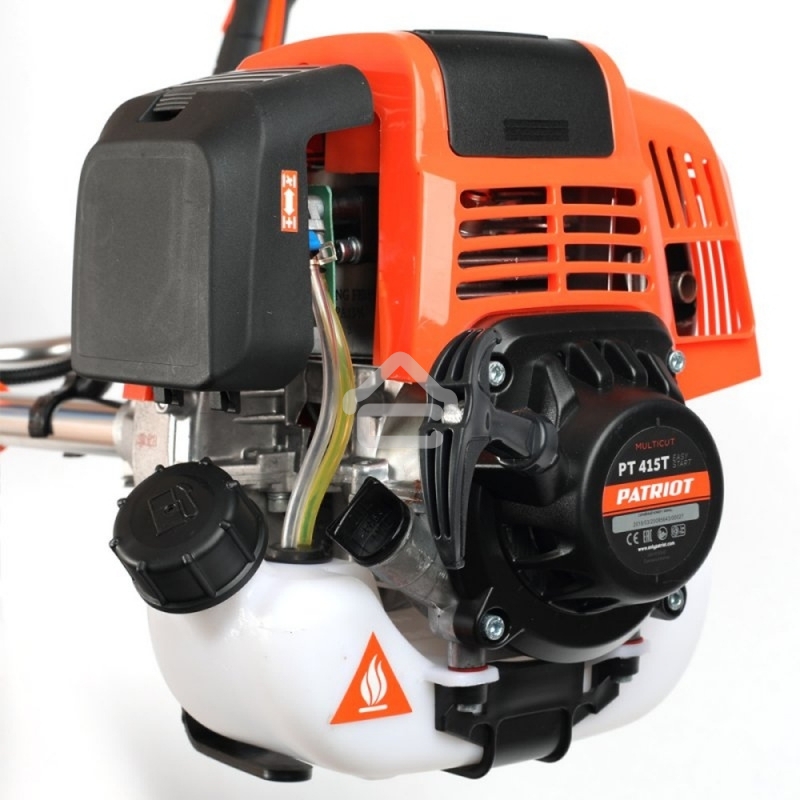 Бензотриммер PATRIOT PT 415T (1+1) 250106242 4-ТАКТНЫЙ двигатель, раб.объем 31сс, 1.3 л.с., полуавтоматическая катушка,3Т нож, 40Т диск, ранцевая портупея