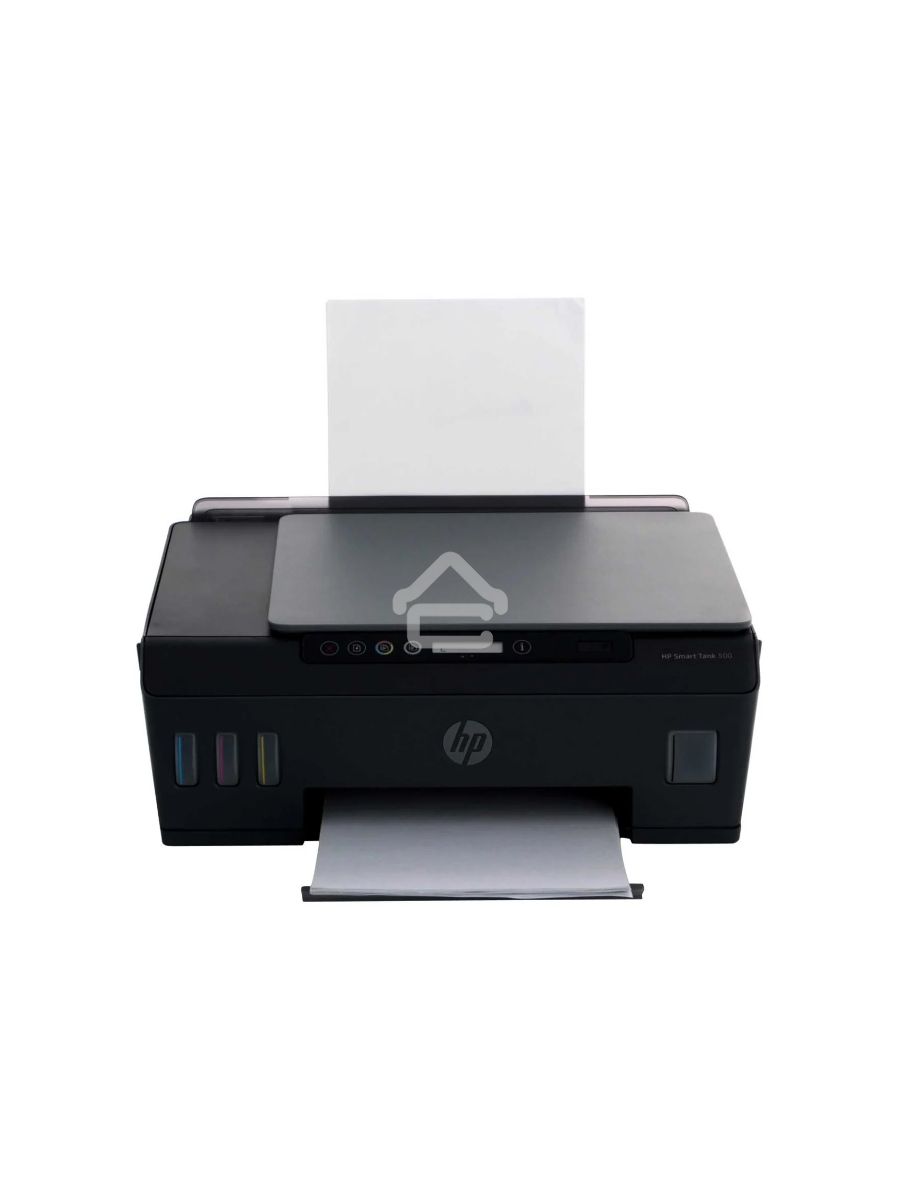 МФУ струйный HP Smart Tank 500 (4SR29A), A4, цветной, печ. до 22 стр/мин. (ч/б) до 16 стр/мин. (цвет), скан. до 8 стр/мин. (ч/б) 4 стр/мин. (цвет), 1200x1200dpi, USB