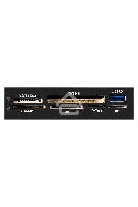 Картридер Exegate EX293028RUS USB3.0 <CR-611U3> (внутренний, 3.5