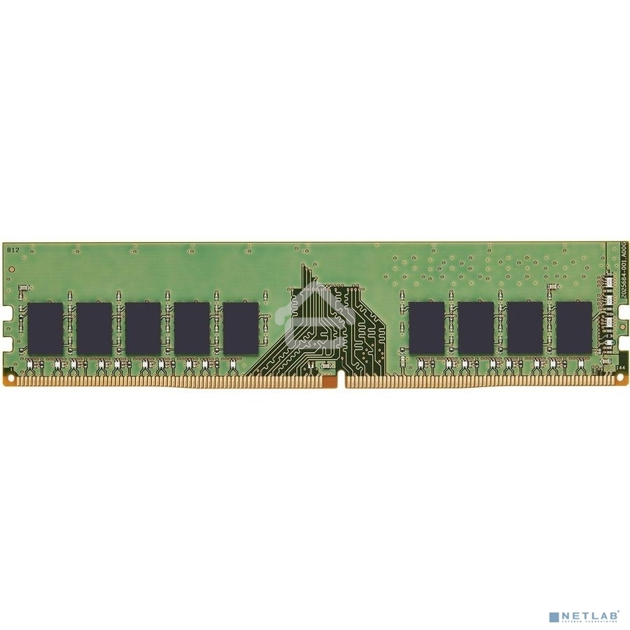 Оперативная память Kingston, DDR4, 16GB (1x16GB), 3200MHz, CL22, DIMM, ECC