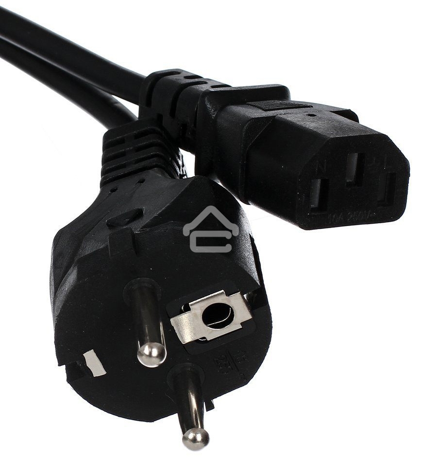 Кабель компьютер - розетка 220V <5.0м> (Европейский стандарт) TP021-5.0-BK Кабель компьютер - розетка 220V <5.0м> (Европейский стандарт) TP021-5.0-BK