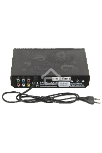 Плеер DVD Hyundai H-DVD120 черный ПДУ