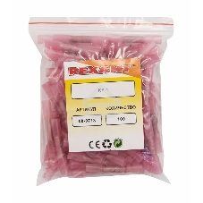 Соединительная гильза изолированная термоусаживаемая L-37 мм 0.5-1 мм² (ГСИ-т 1.0/ГСИ-т 0,5-1,0) красная Rexant