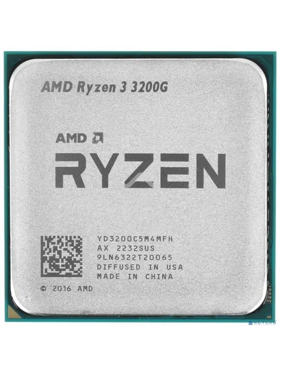 Процессор AMD Ryzen 3 3200G Soc-AM4 3.6GHz OEM
