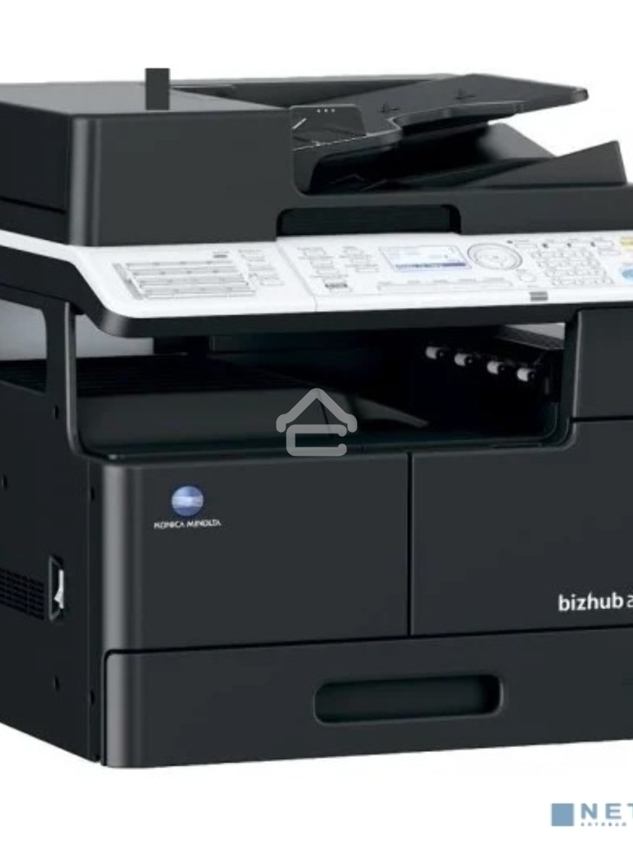МФУ Konica Minolta bizhub 225i (А3, ч/б, 22 ppm, 256Mb, USB, Ethernet, лоток 250л, без крышки, без тонера)