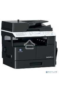 МФУ Konica Minolta bizhub 225i (А3, ч/б, 22 ppm, 256Mb, USB, Ethernet, лоток 250л, без крышки, без тонера)
