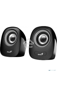 Колонки, PC speakers Genius SP-Q160,GRAY,USB, 2.0, Power Output 6W, Sensitivity: 80 Db, 3.5 mm jack., цвет серый