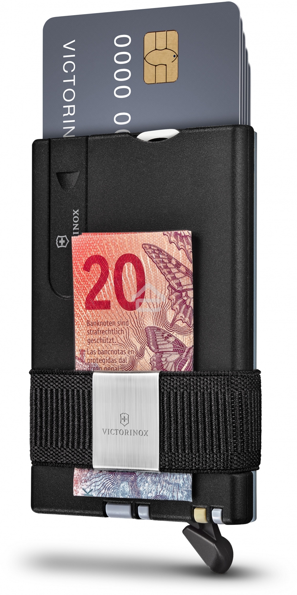 Швейцарская карта Victorinox Smart Card Wallet Sharp (0.7250.36) серый коробка подарочная