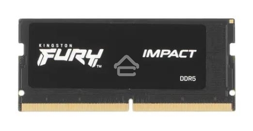 Оперативная память Kingston Fury Impact, DDR5, 16GB (1x16 GB), 5600 MHz, CL40, SO-DIMM
