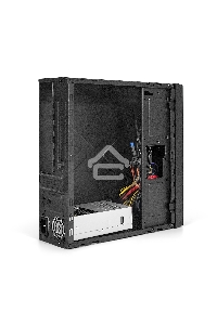 Компьютерный корпус Desktop ExeGate MI-301U-300 (mATX/mini-ITX, 1U-F300S 4см, 1*USB+1*USB3.0, аудио, черный)