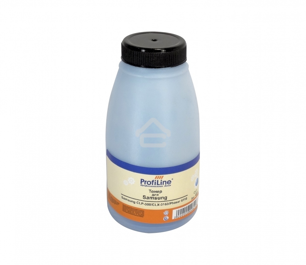 Тонер ProfiLine для принтеров Samsung CLP-300/CLX-3160/Phaser 6010/6110/6120/WC 6000/6015 cyan 45 гр Фасовка РФ