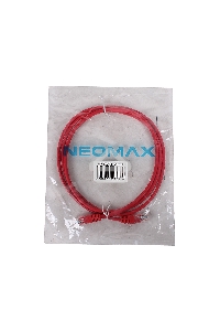 Коммутационный шнур NEOMAX (13001-015R) Шнур коммут. UTP 1.5 м, кат. 5е - красный