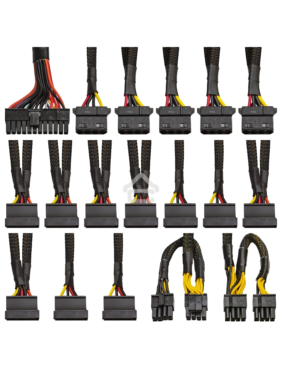 Серверный блок питания900W ExeGate ServerPRO-900ADS (ATX, APFC, КПД 82% (80 PLUS), 2x8cm fans, 24pin, 2x(4+4)